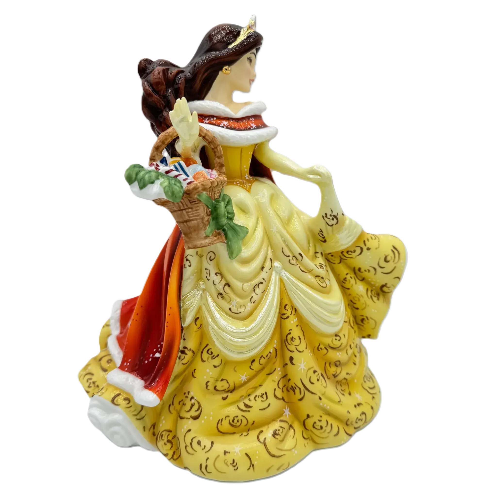 English Ladies Disney Beauty & the Beast Princess Winter Belle Figurine