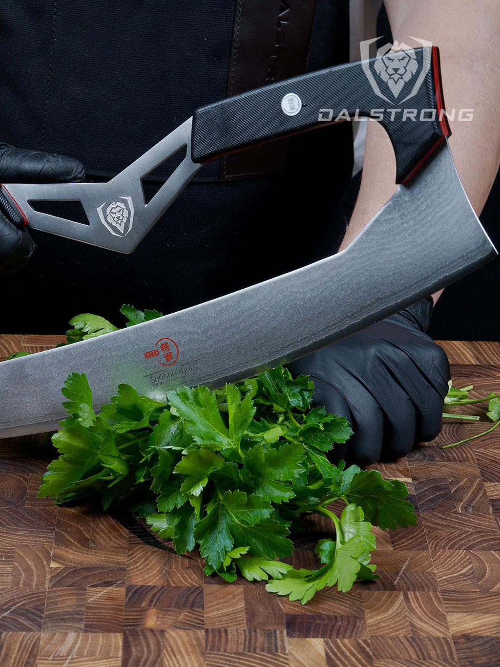 Pizza Knife 14" | Two Handed Blade | Display Wall Mount | Shogun Series | ELITE LIMITED EDITION | Dalstrong ©