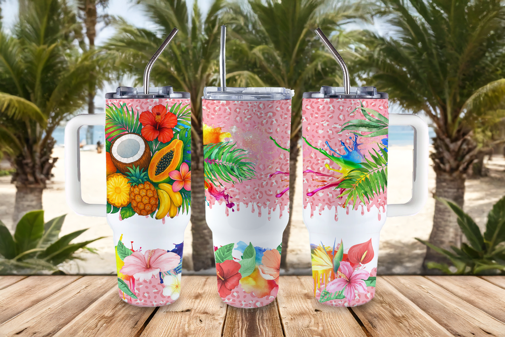 Digital Sublimation Designs - Summer Tumbler Wraps