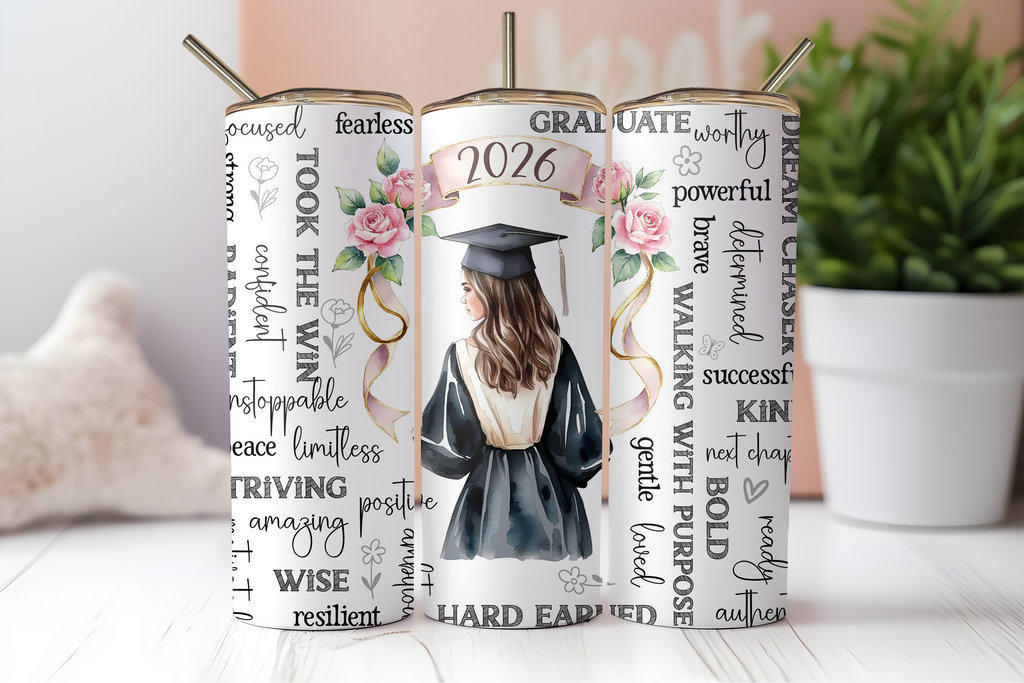 Digital Sublimation Designs - Graduation 2026 Tumbler Wraps