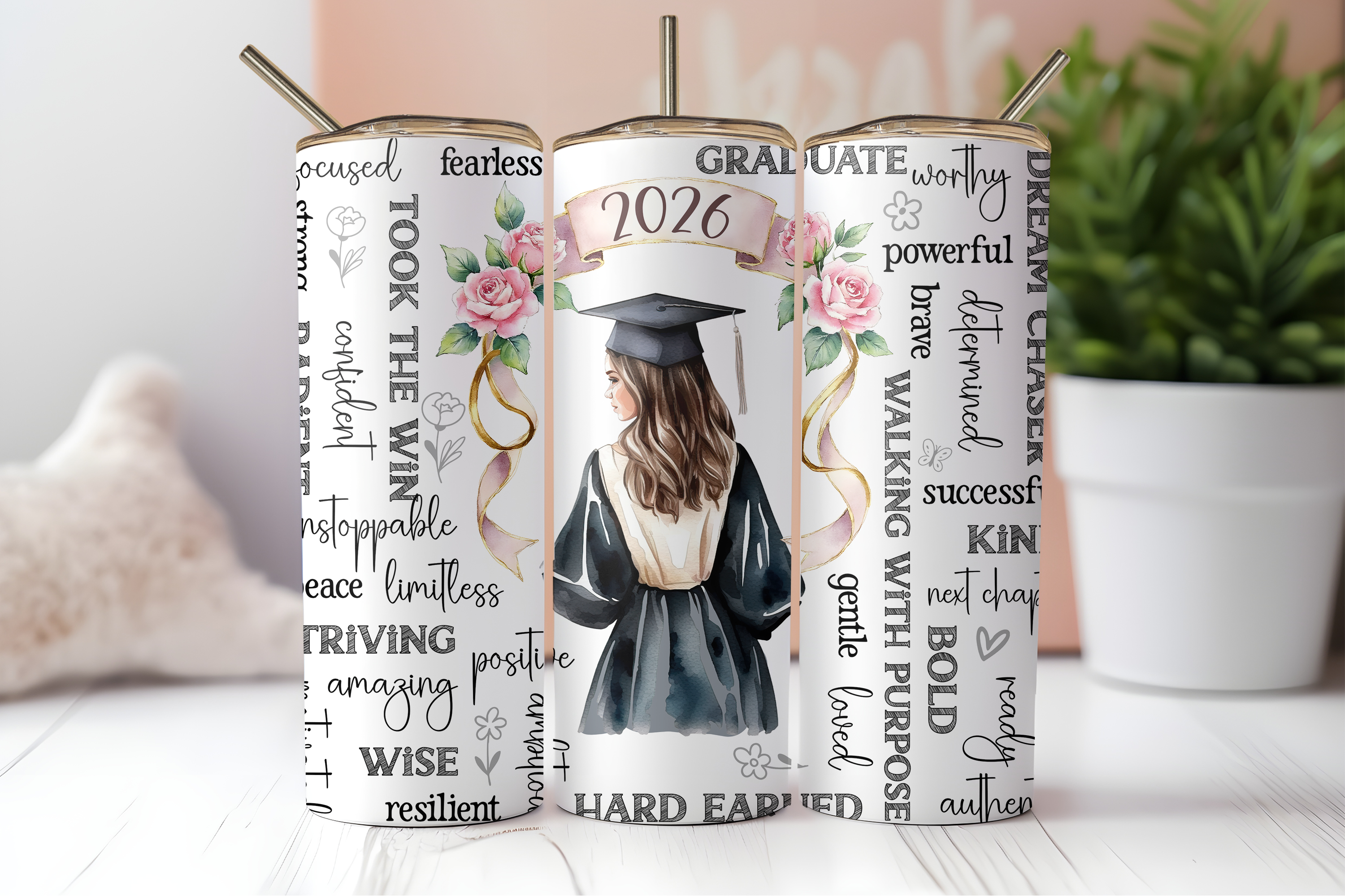 Digital Sublimation Designs - Graduation 2026 Tumbler Wraps