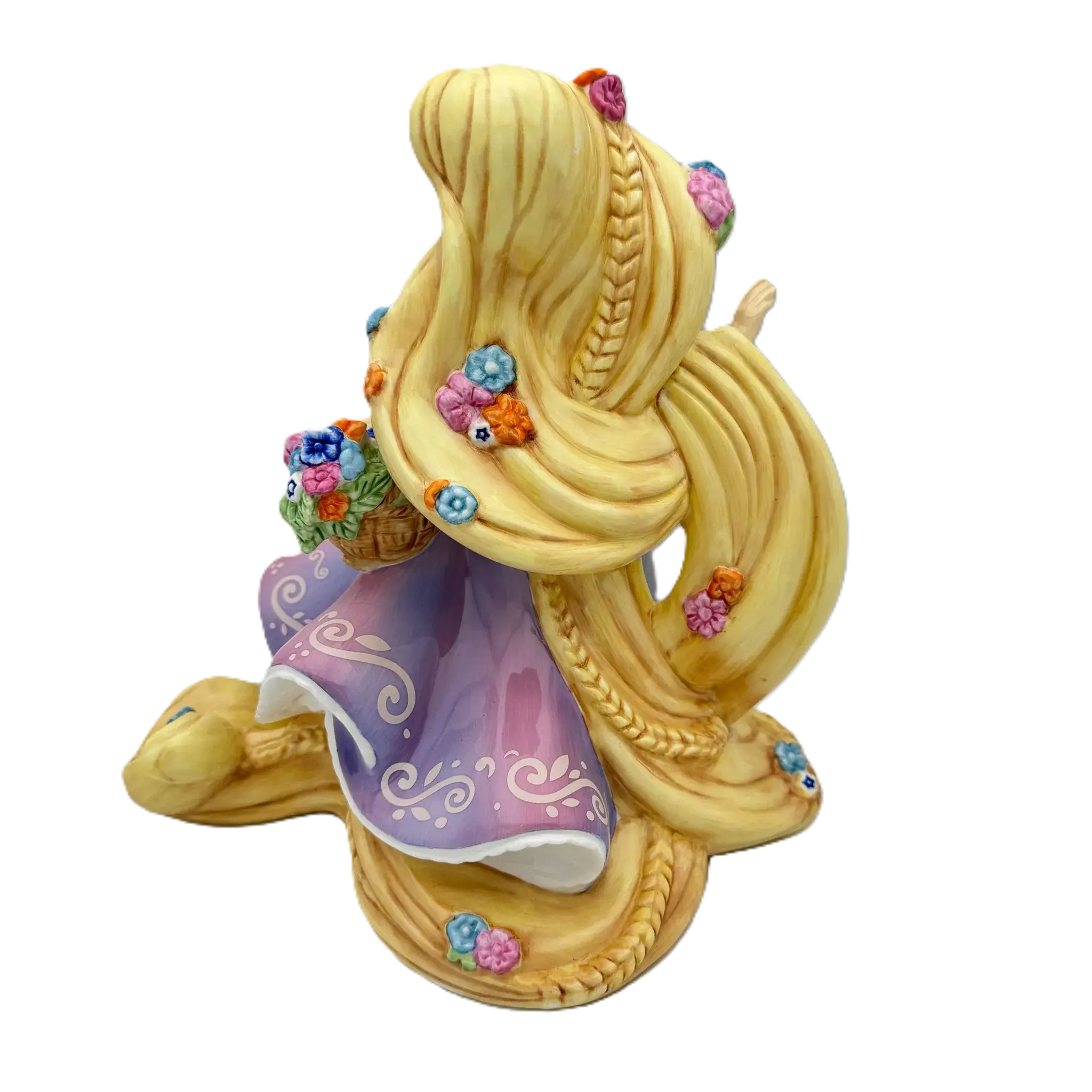 English Ladies Disney Tangled Princess Rapunzel Figurine