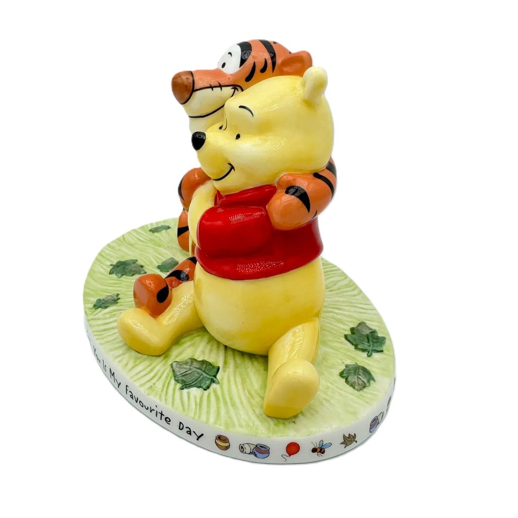 English Ladies Disney Winnie the Pooh "My Favourite Day" Figurine