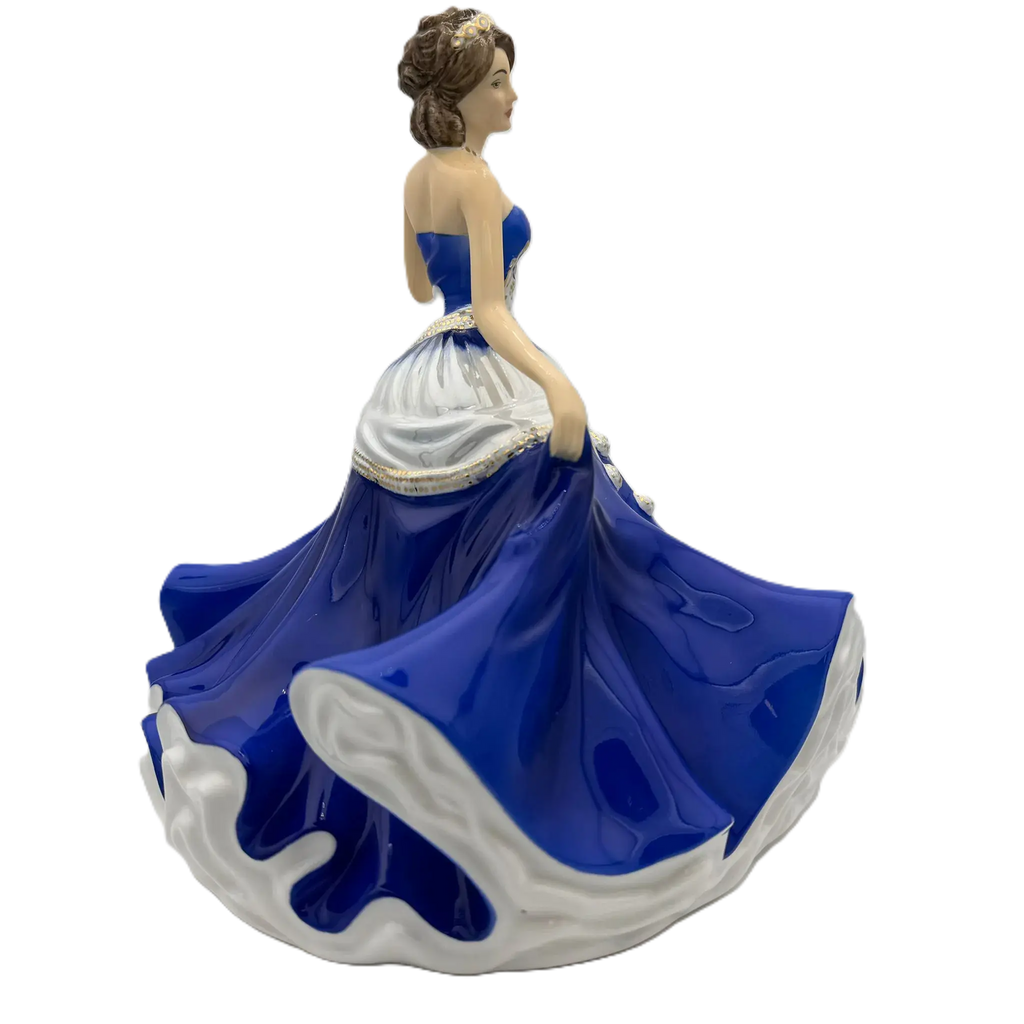 English Ladies Going to the Ball : Midnight Figurine