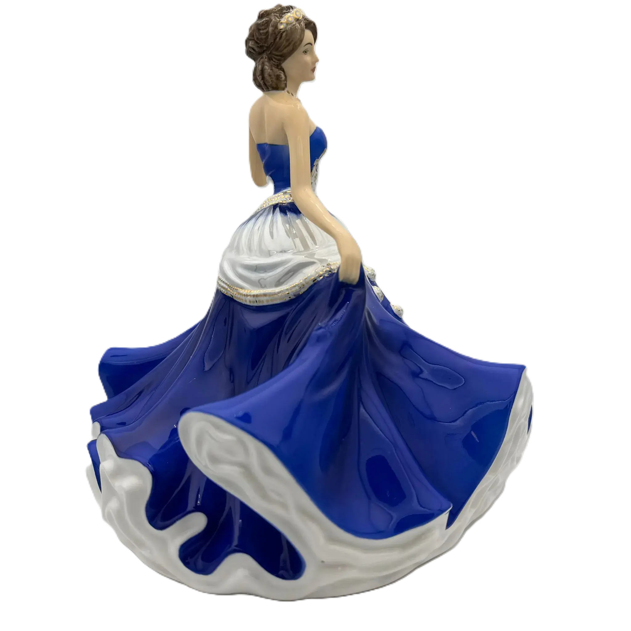 English Ladies Going to the Ball : Midnight Figurine