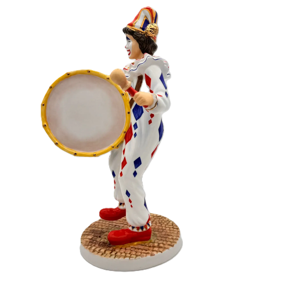 English Ladies Carnival Series The Drummer Figurine