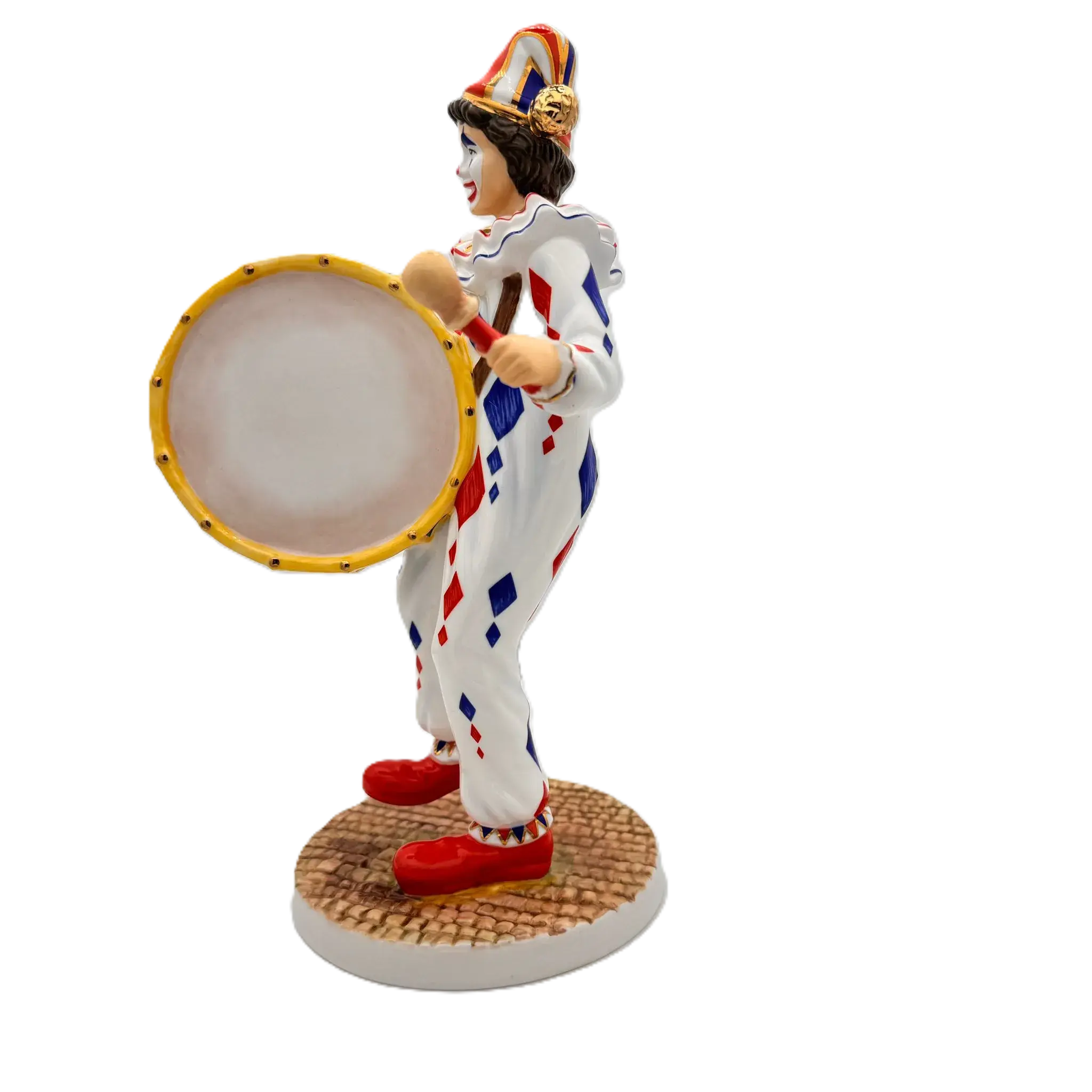 English Ladies Carnival Series The Drummer Figurine