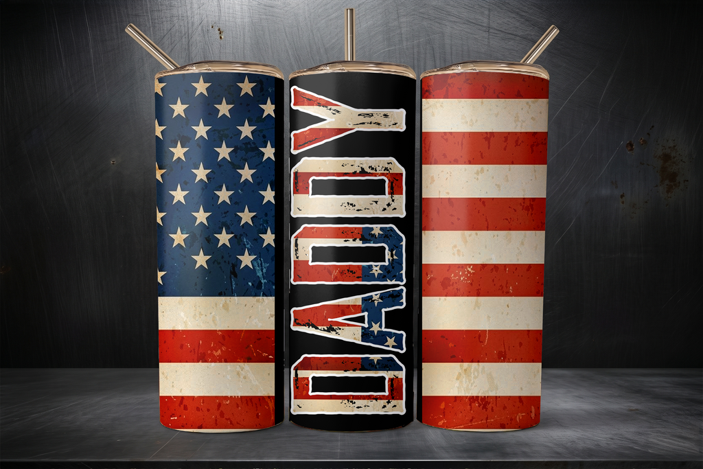Assorted Ready to Press Sublimation Tumbler Prints (12 Pack) - Legendary Dad