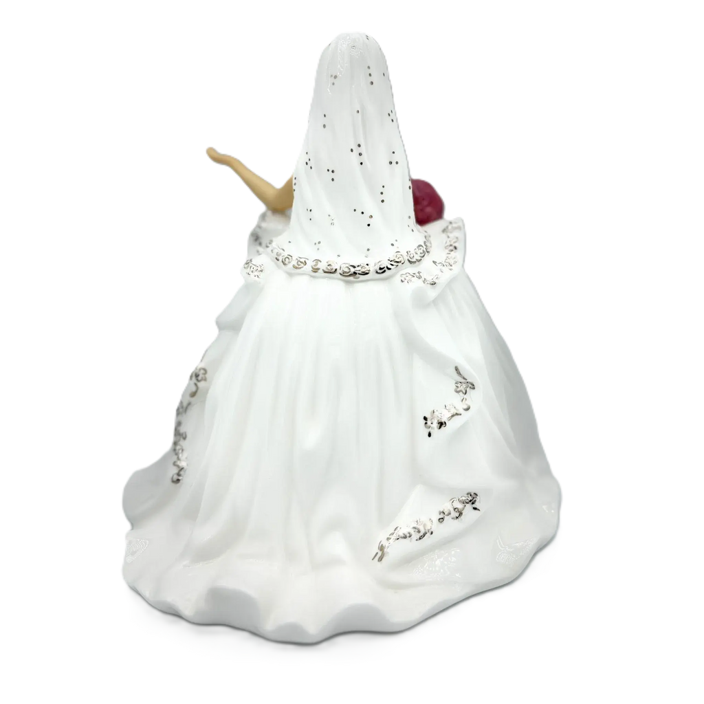 English Ladies Thelma Madine Gypsy Affection Bride Mini Figurine Brunette