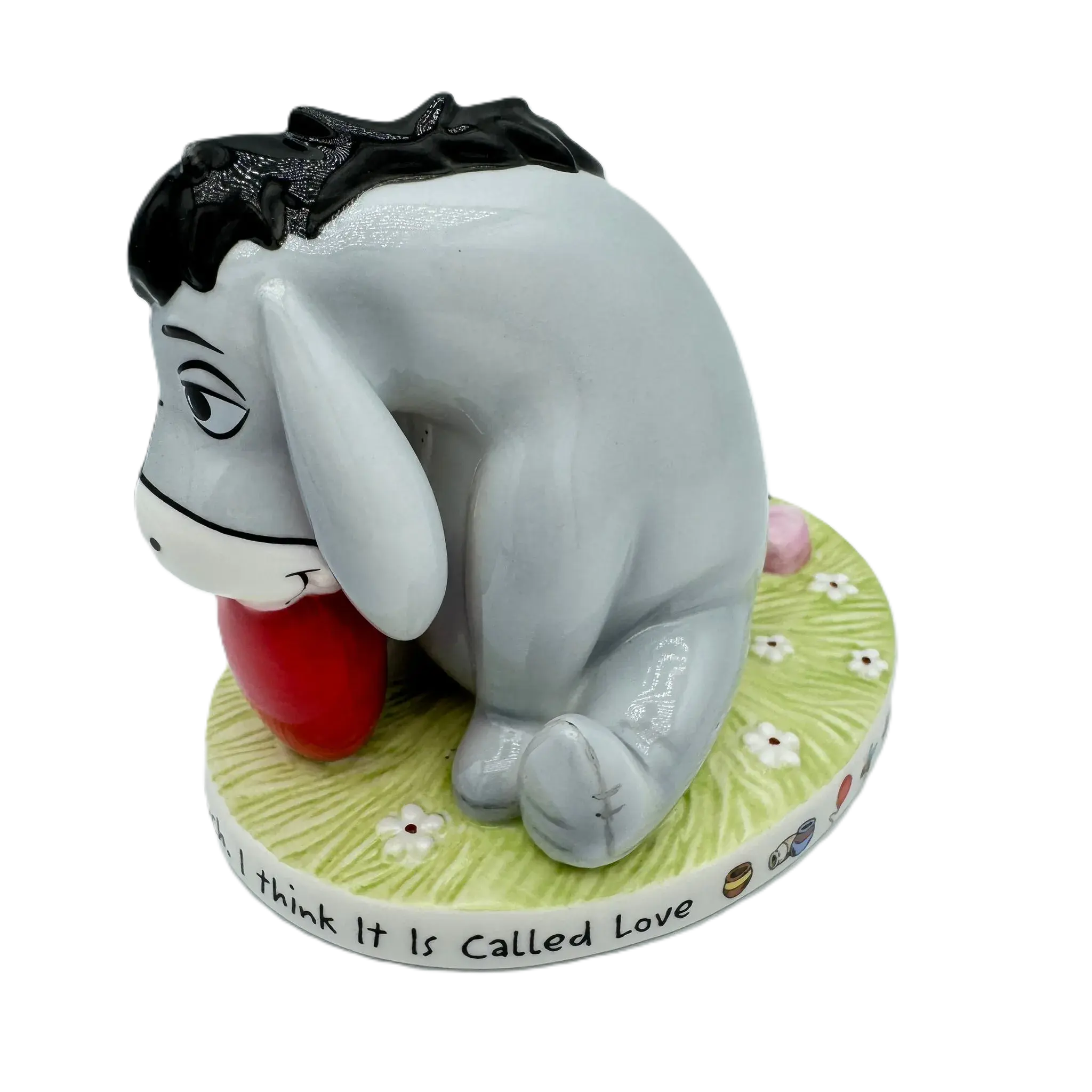 New English Ladies Disney Winnie the Pooh "I Think it is Called Love" Figurine