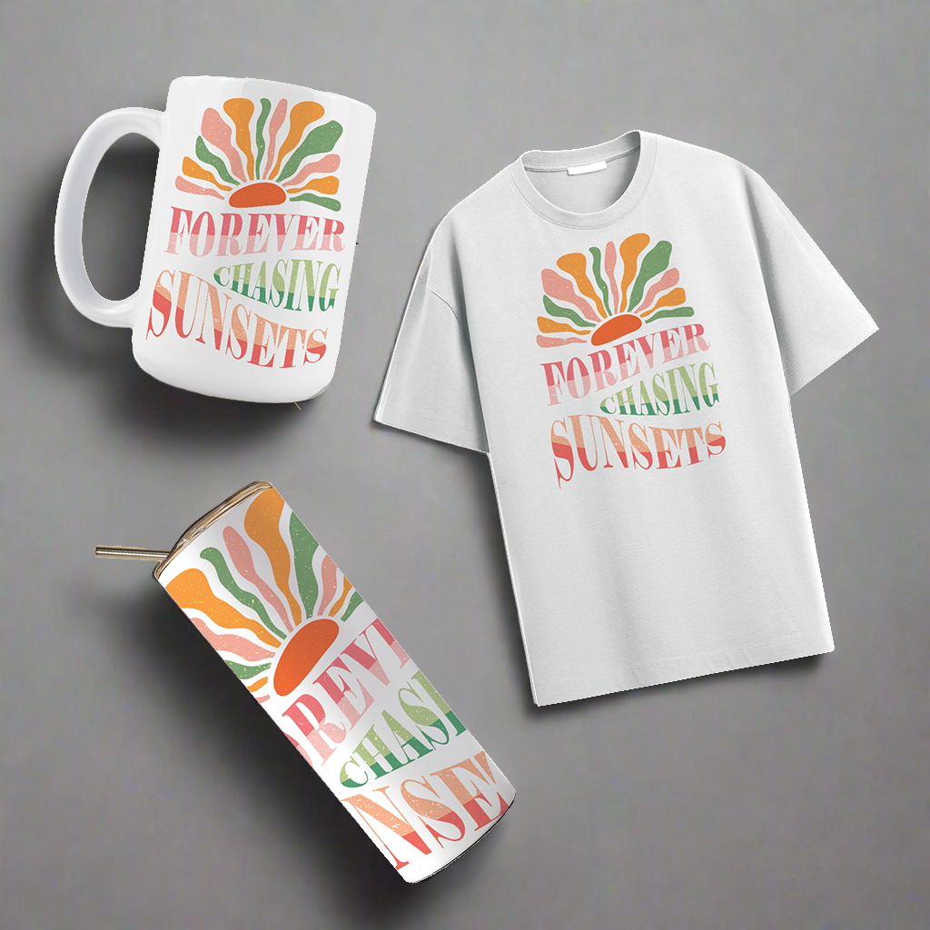 Multi Product Use - Digital Sublimation Designs - Summer Vibes