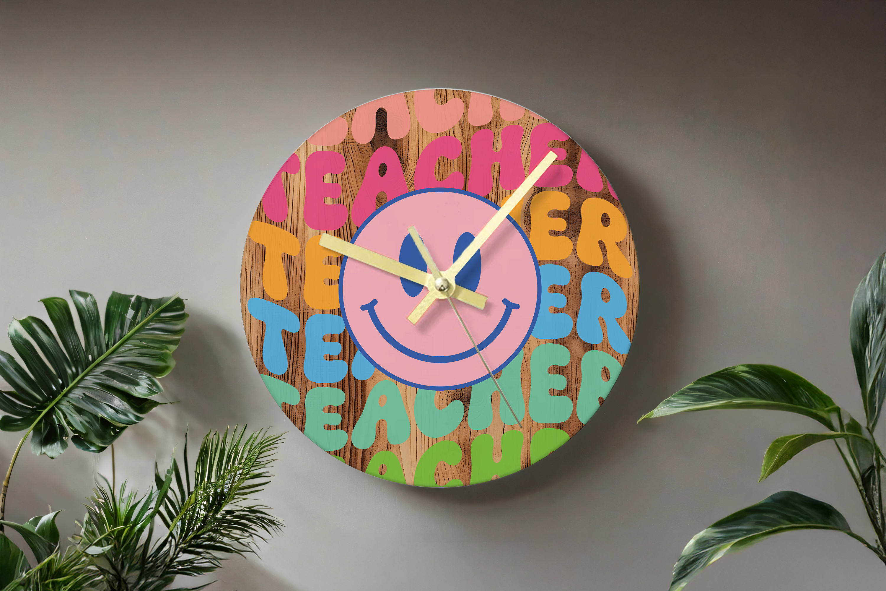 Assorted Ready to Press Sublimation - Classroom Clocks (12 Pack)