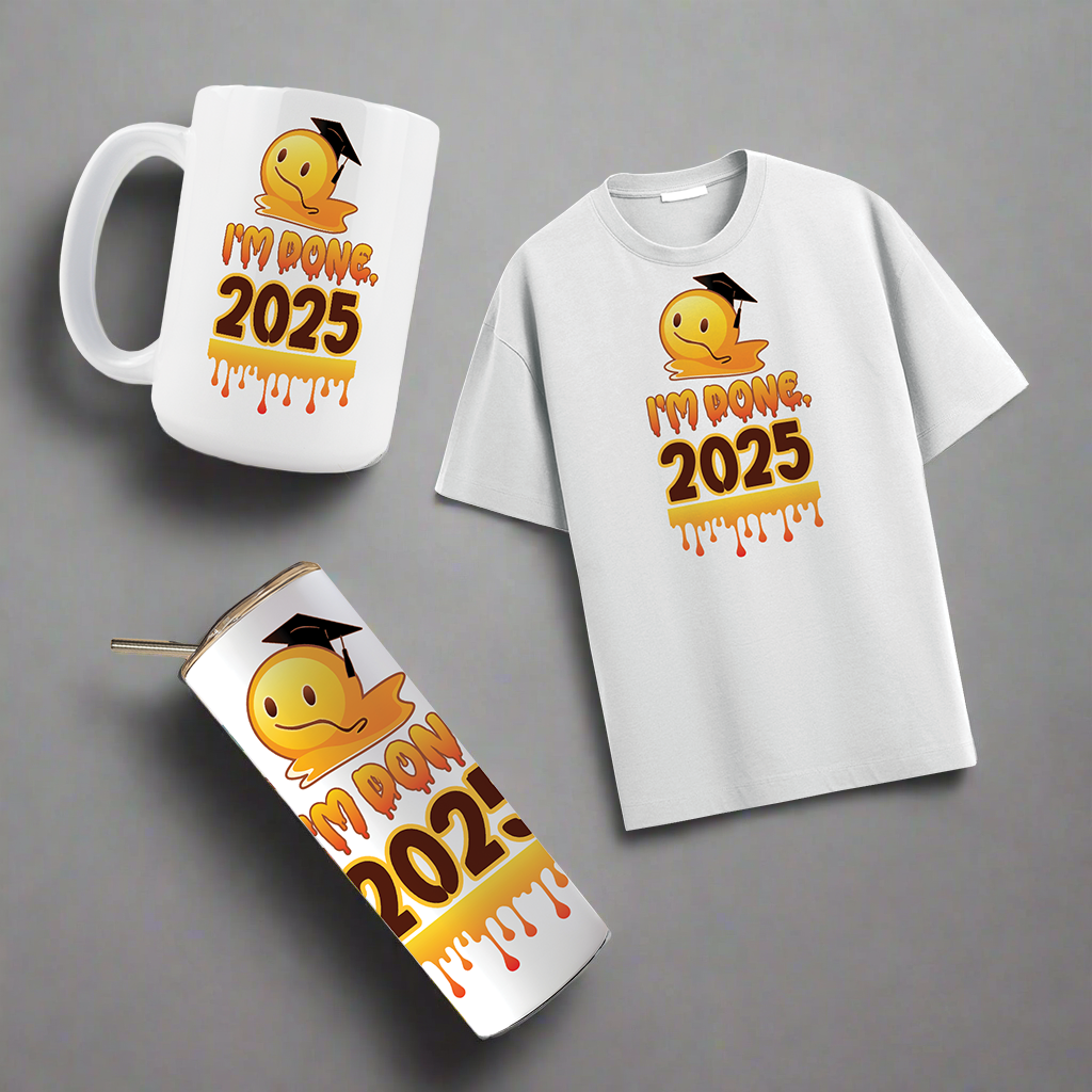 Multi Product Use - Digital Sublimation Designs - Graduation 2025