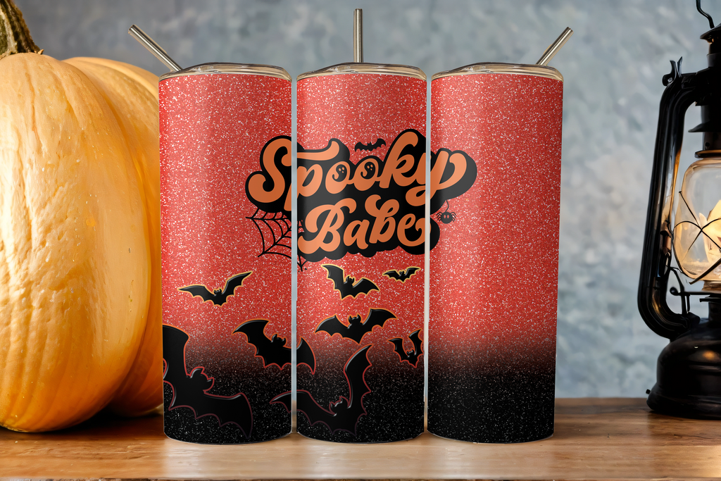Assorted Ready to Press Sublimation Tumbler Prints (12 Pack) - Halloween 2