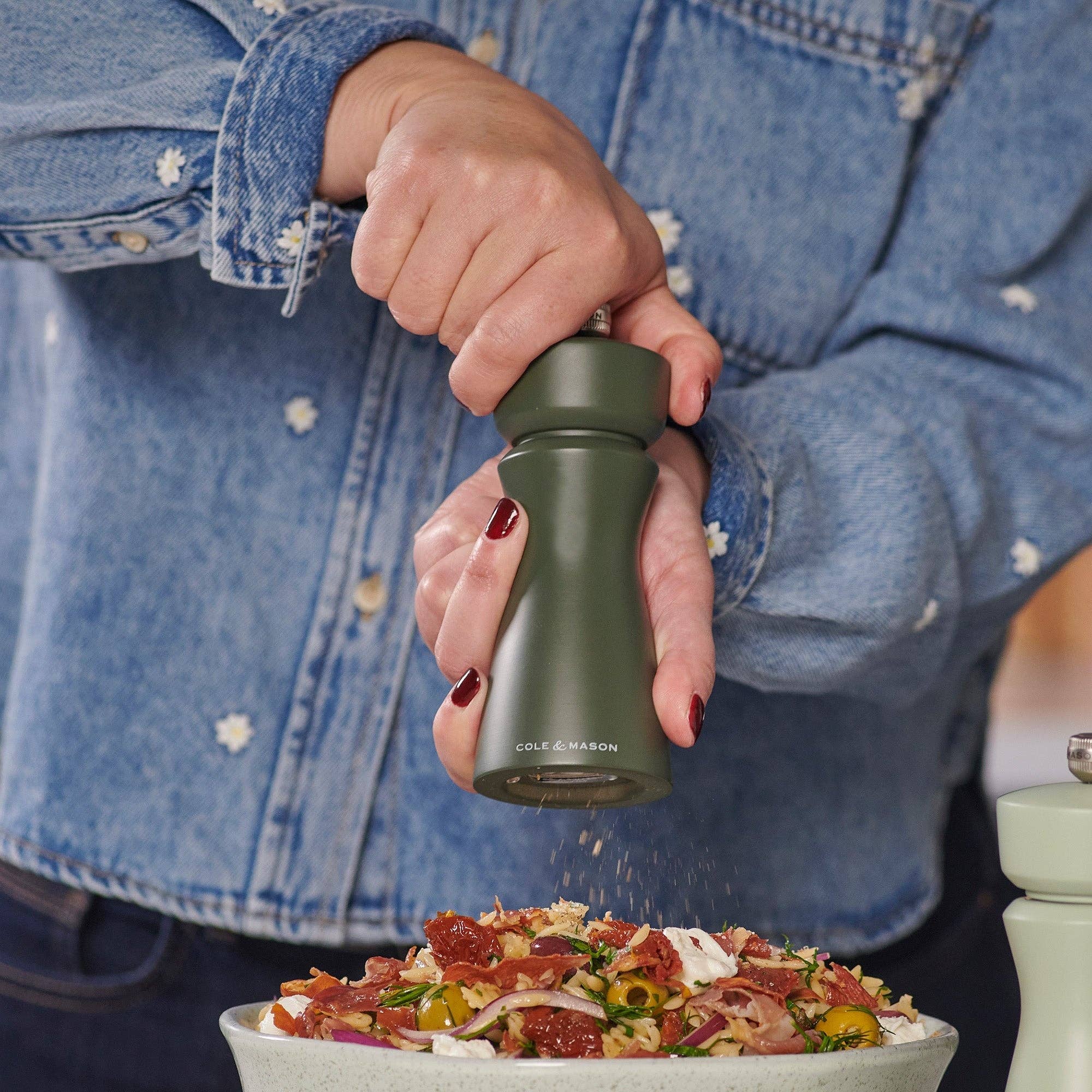 Cole & Mason Kenton Interchangeable Salt & Pepper Mill - Rosemary