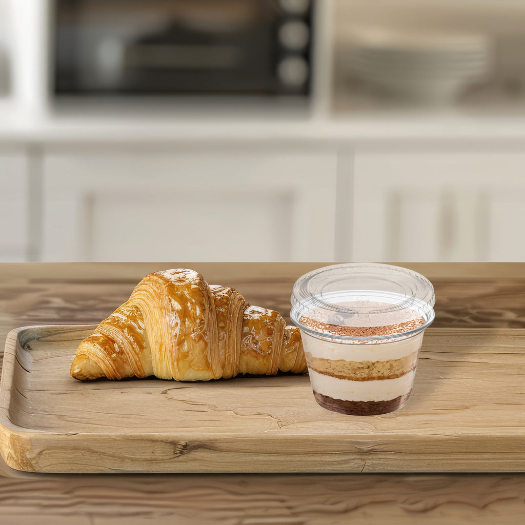 Lid For Clear Plastic Disposable Souffle Cups 2oz