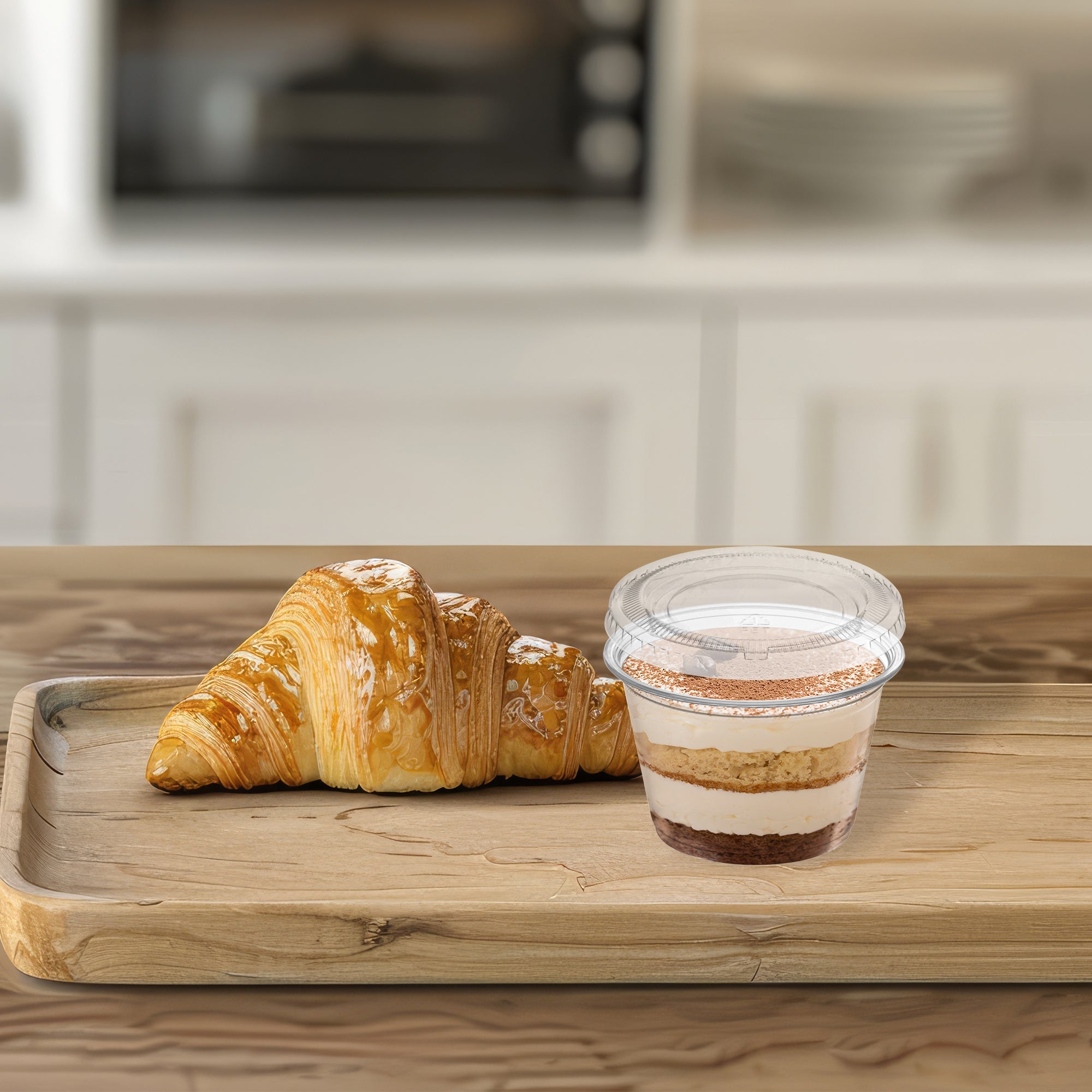 Lid For Clear Plastic Disposable Souffle Cups 2oz