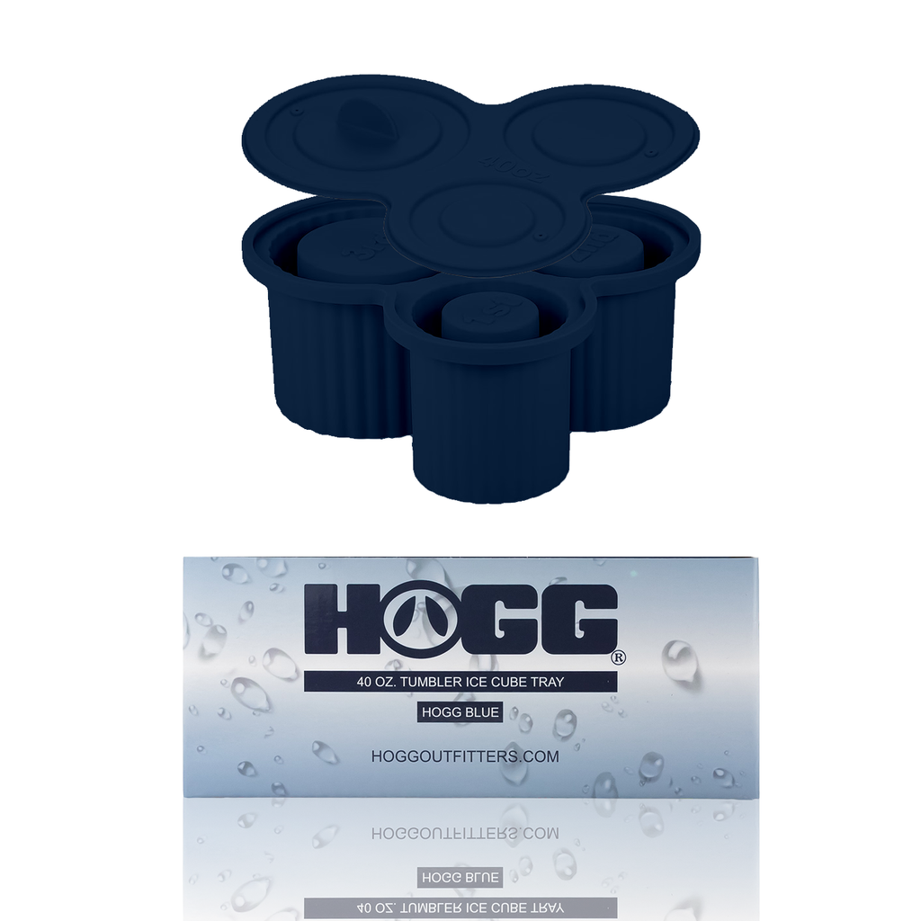 Tumbler Ice Cube Tray - Silicone Ice Mold W/ Lid