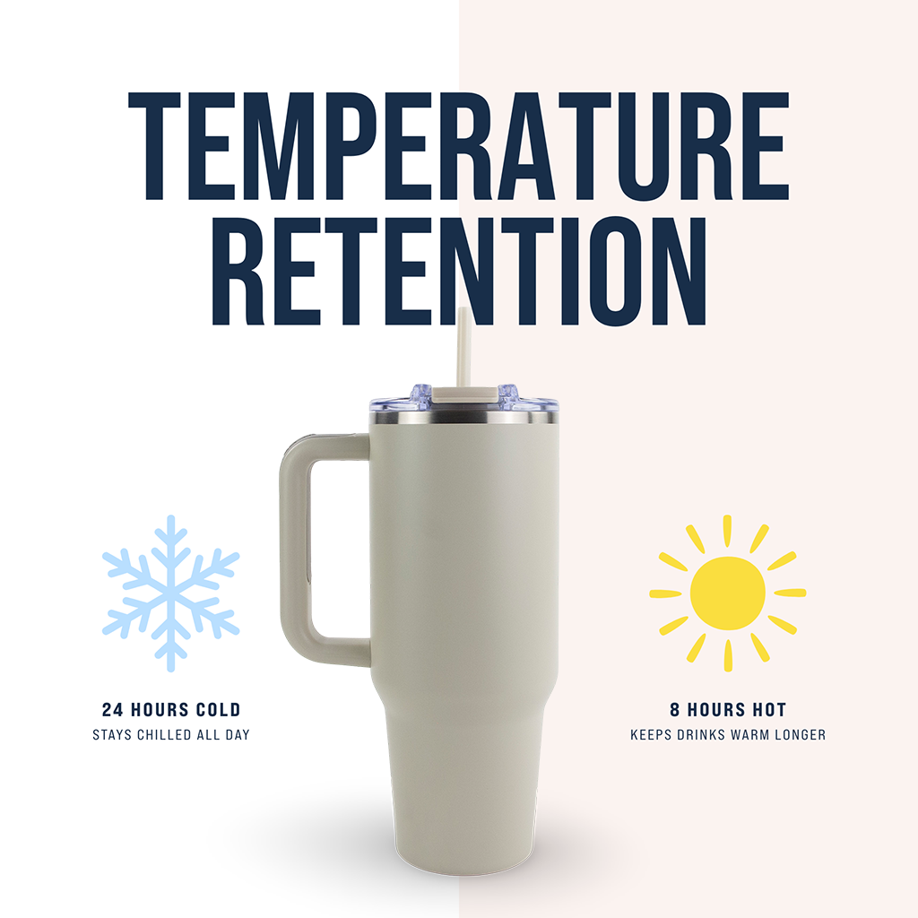 40oz Powder Coated Big Swig Tumbler