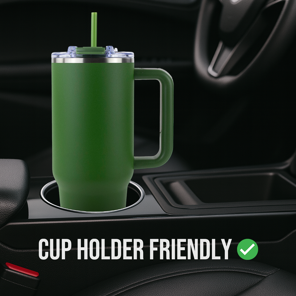 40oz Powder Coated Big Swig Tumbler