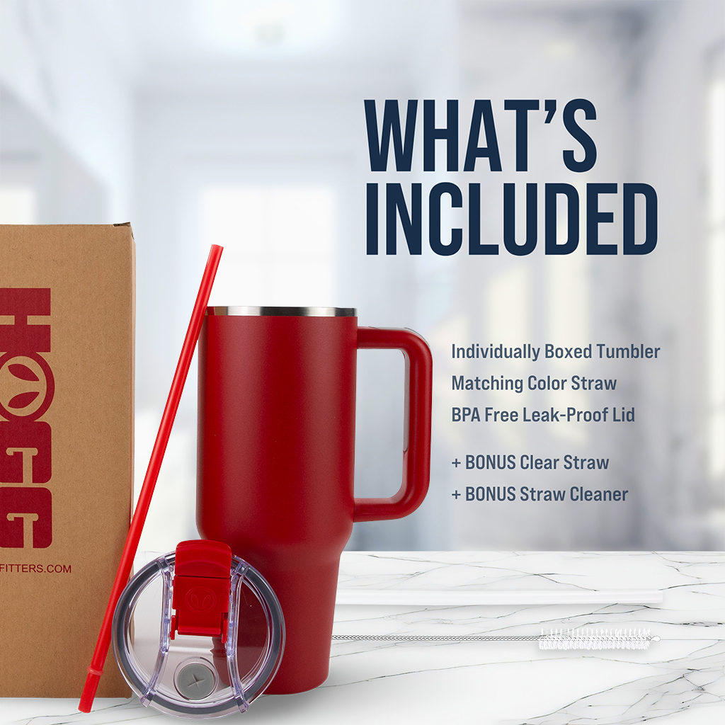 40oz Powder Coated Big Swig Tumbler