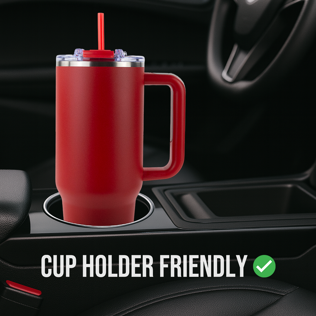 40oz Powder Coated Big Swig Tumbler