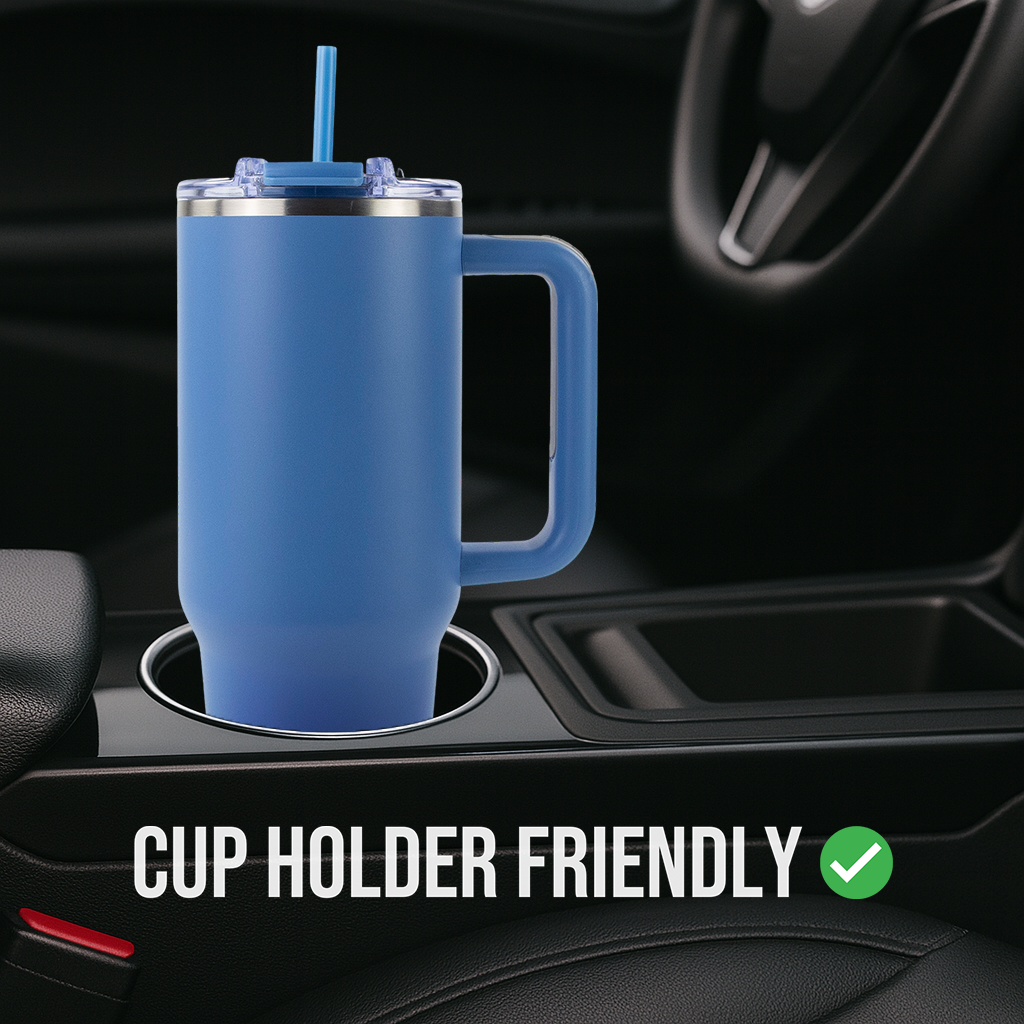 40oz Powder Coated Big Swig Tumbler Case (24 Units)