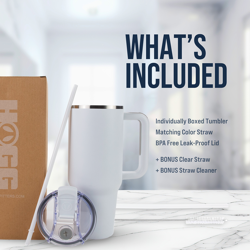 40oz Powder Coated Big Swig Tumbler Case (24 Units)