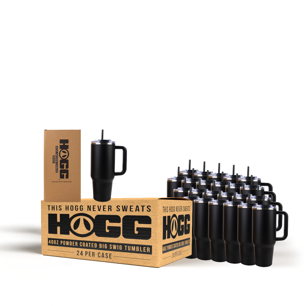40oz Powder Coated Big Swig Tumbler Case (24 Units)
