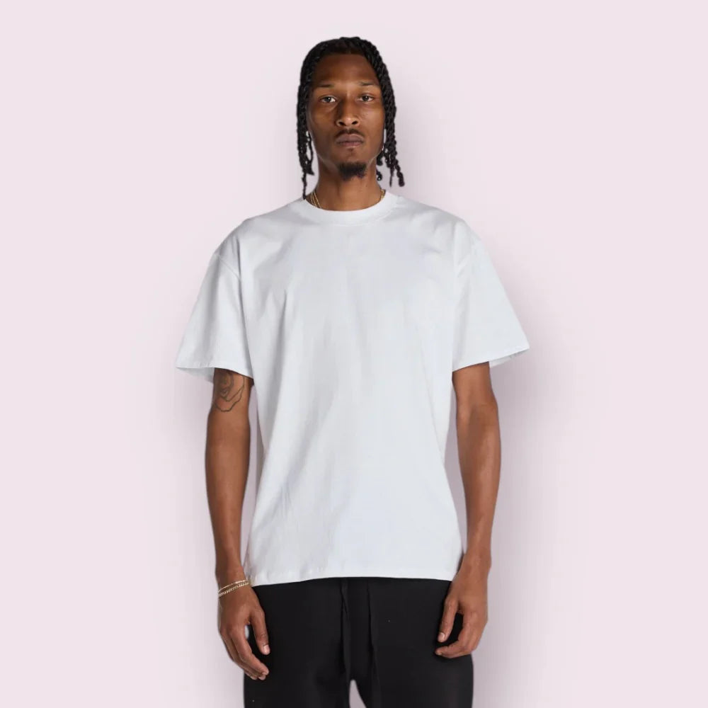 Teestyled - Creator Tee (TS7500) - White - ADULT Sizes - Front and Back Print [F/B]