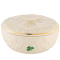 Belleek Classic Field of Shamrocks Trinket Box