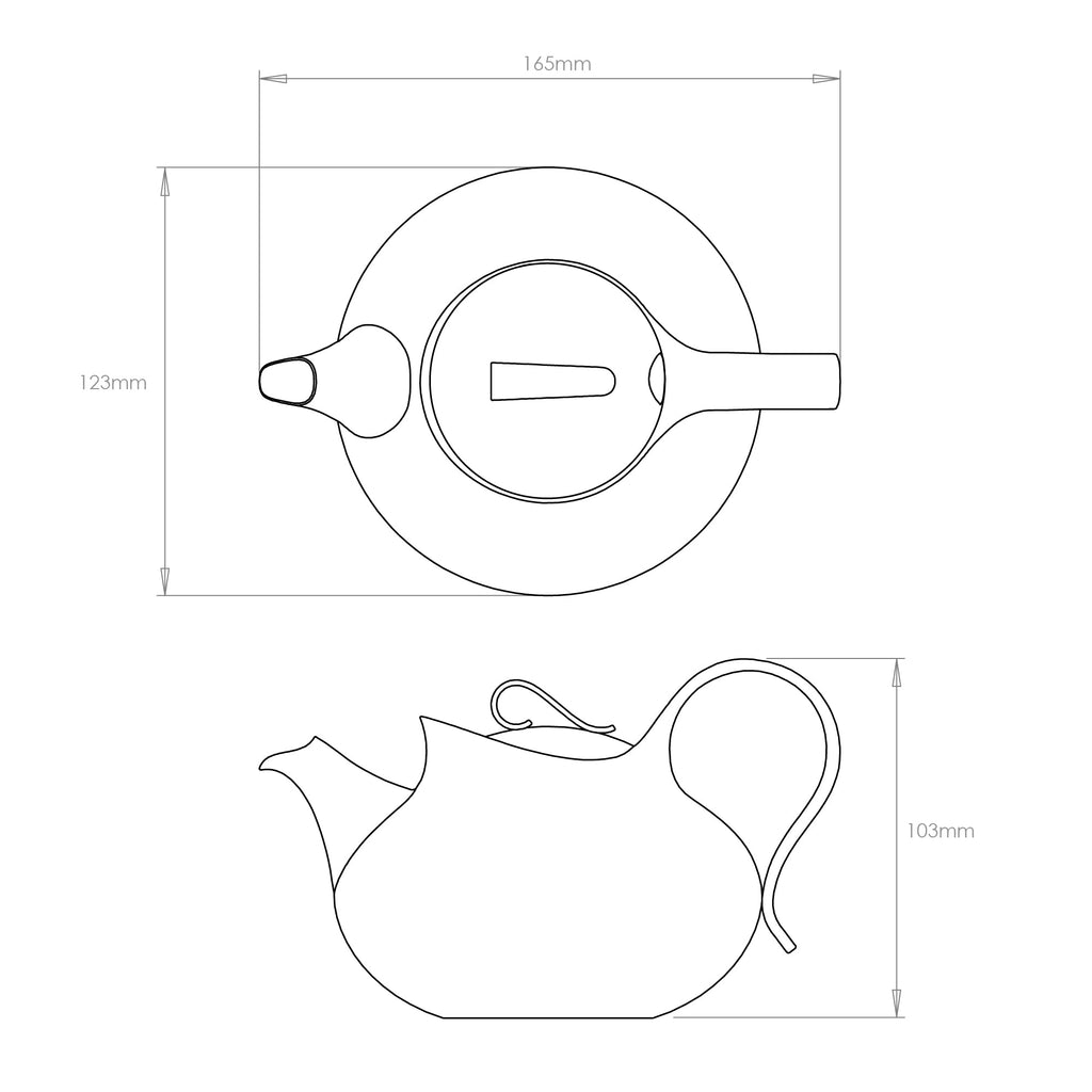 Drift Teapot, 450 ml