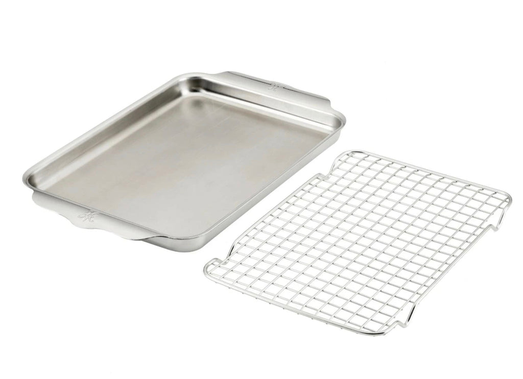 Hestan OvenBond Tri-ply Quarter Sheet Pan with Rack