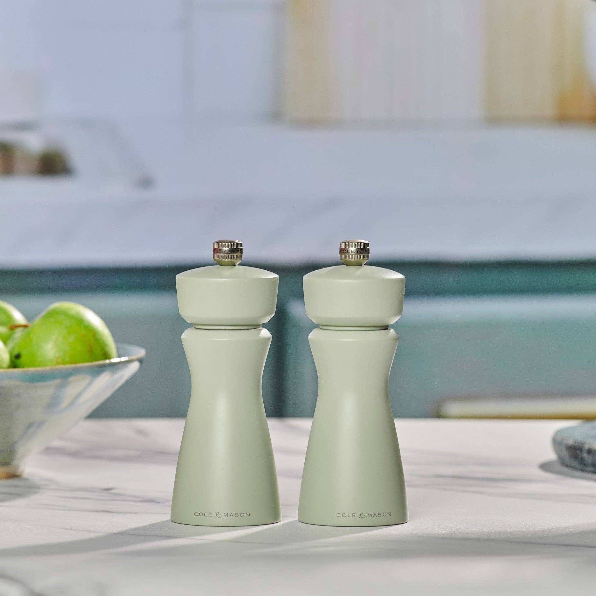 Cole & Mason Kenton Interchangeable Salt & Pepper Mill - Sage