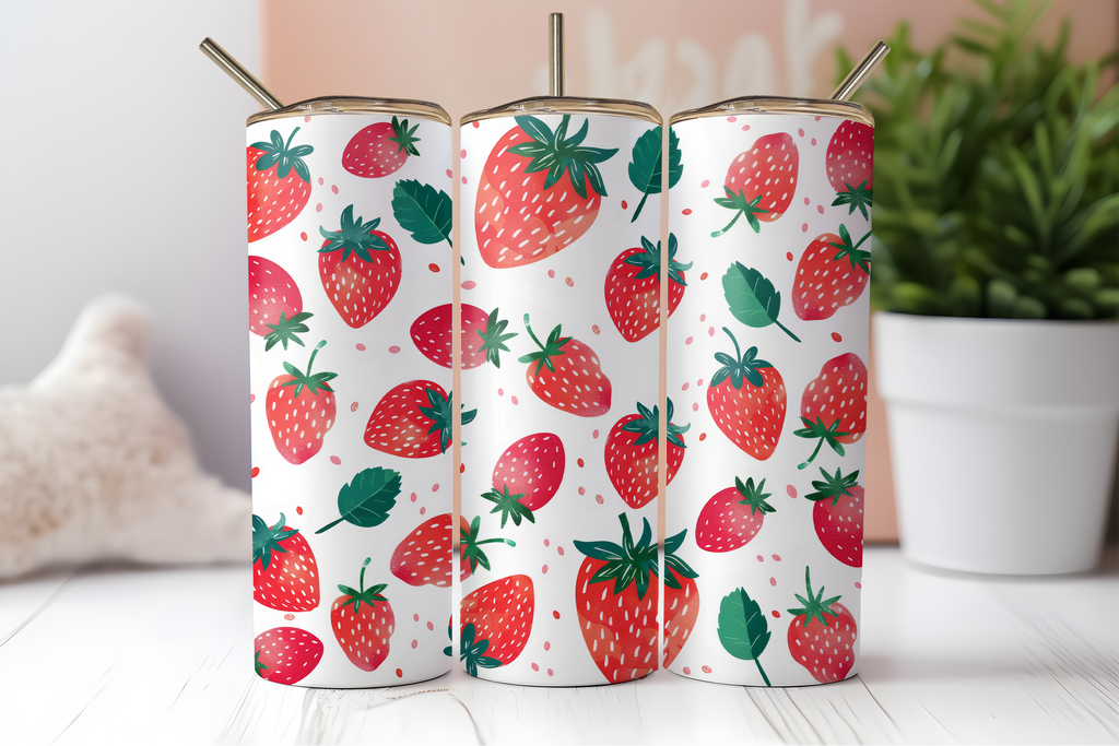 Assorted Ready to Press Sublimation Tumbler Prints (12 Pack) - Spring Bloom