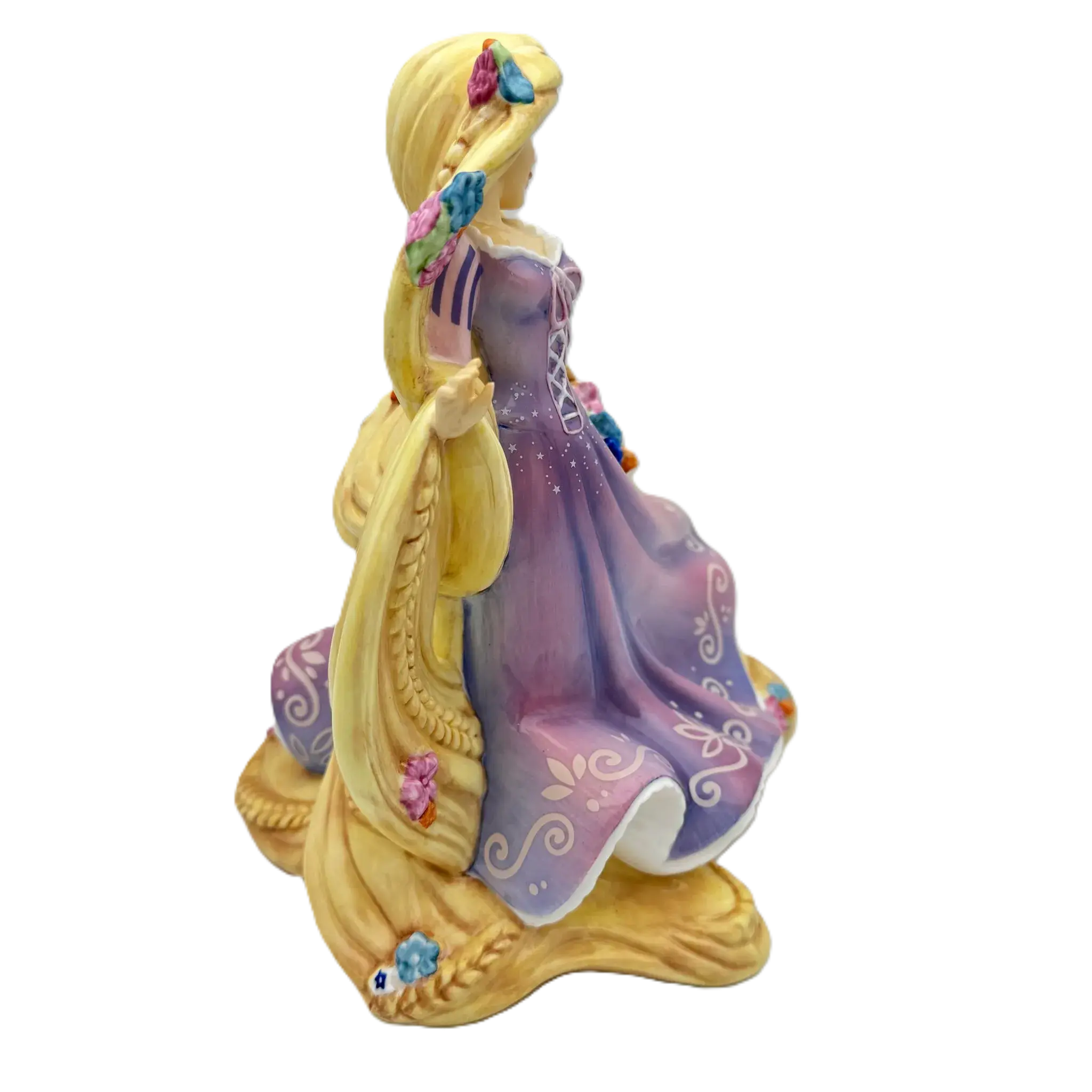 English Ladies Disney Tangled Princess Rapunzel Figurine