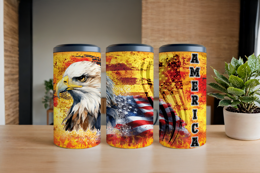 Digital Sublimation Designs - Fourth of July Tumbler Wraps
