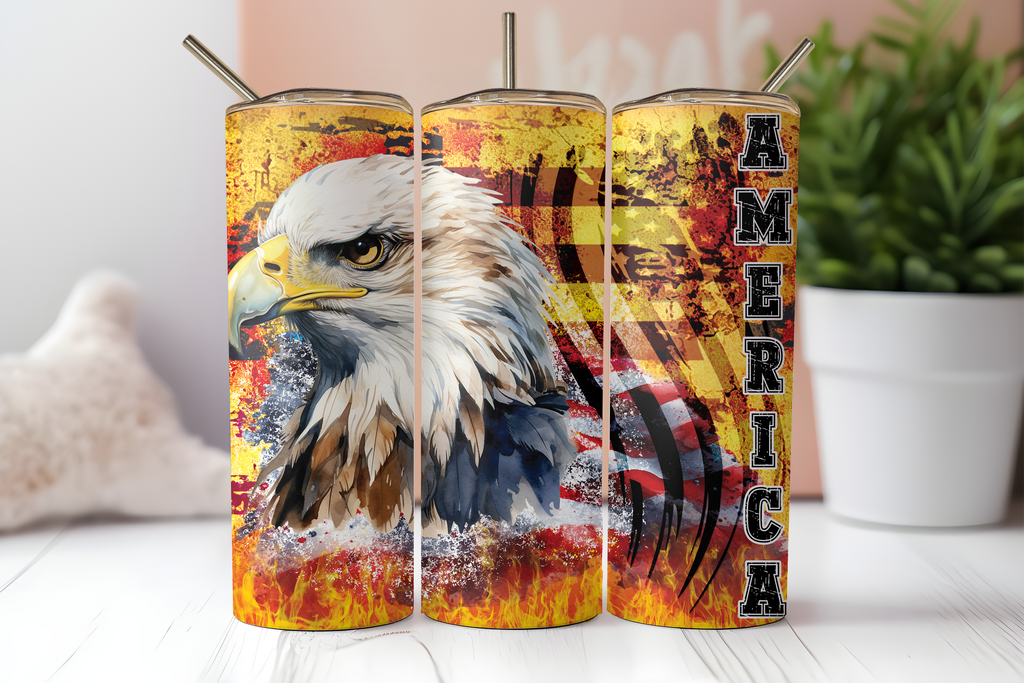 Assorted Ready to Press Sublimation Tumbler Prints (14 Pack) - Fourth of July
