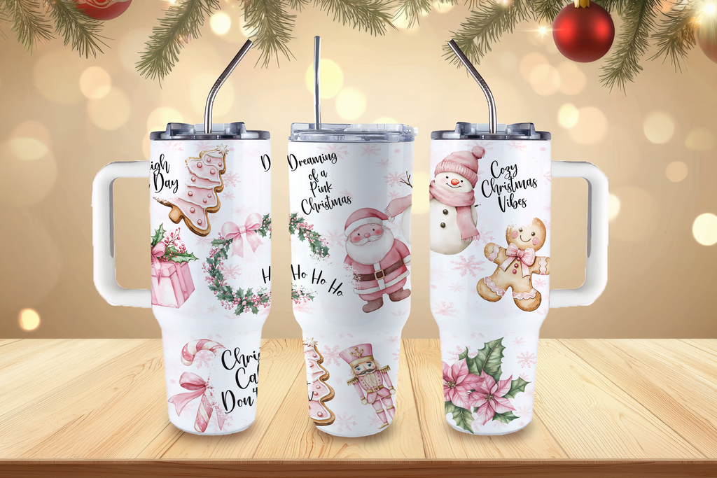Assorted Ready to Press Sublimation Tumbler Prints (12 Pack) - Holiday 2025