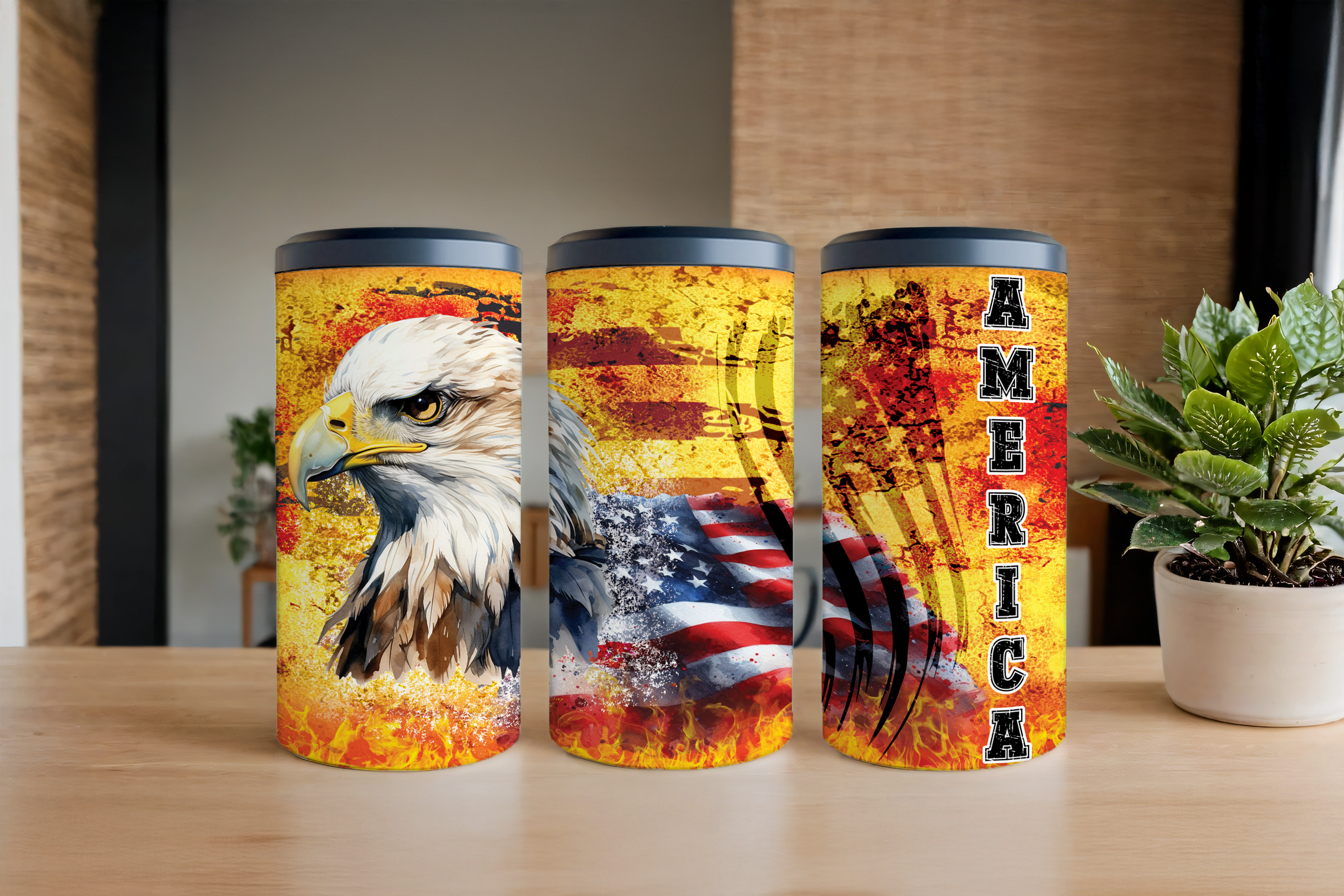 Assorted Ready to Press Sublimation Tumbler Prints (14 Pack) - Fourth of July