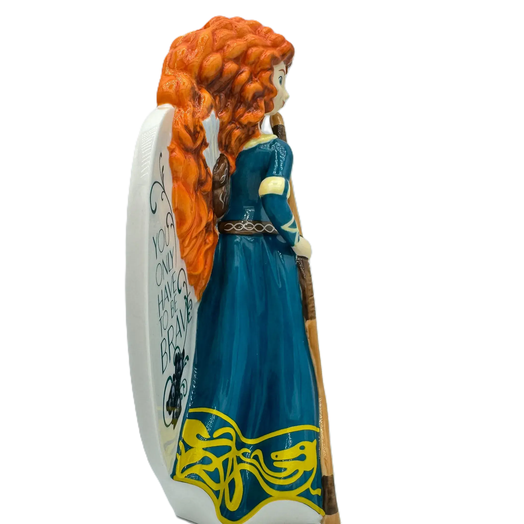English Ladies Disney Brave Princess Merida Flatback Figurine