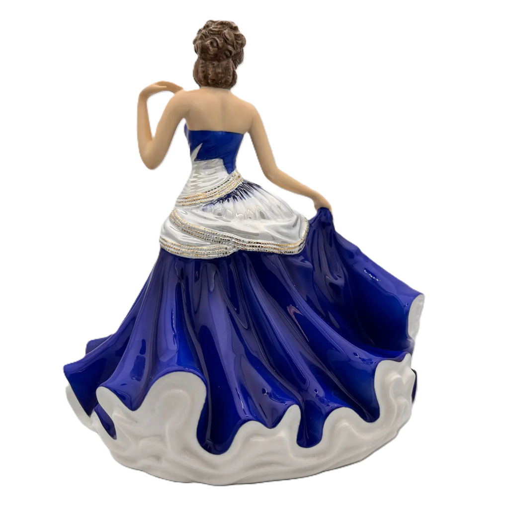 English Ladies Going to the Ball : Midnight Figurine