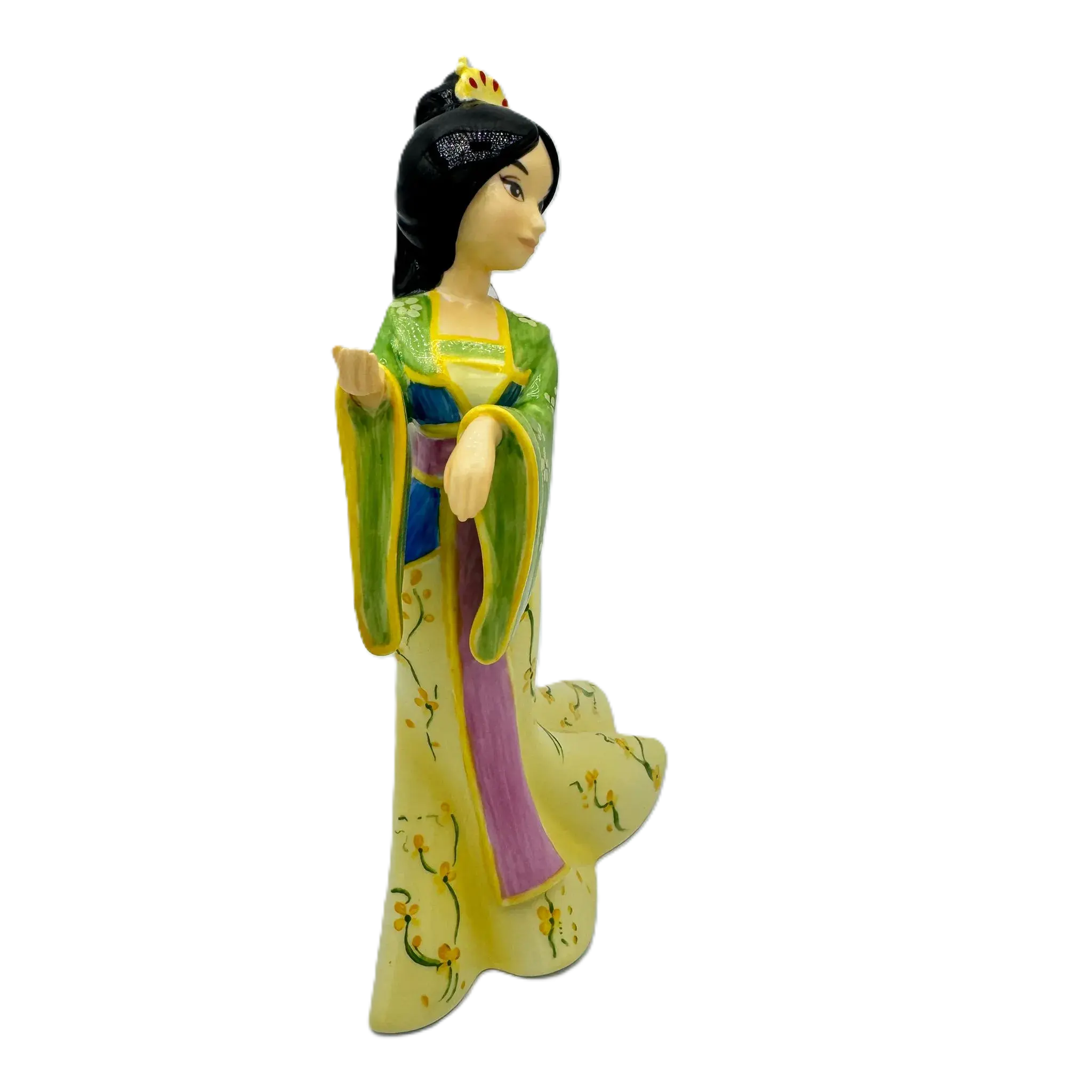 English Ladies Disney Princess Mulan Flatback Figurine
