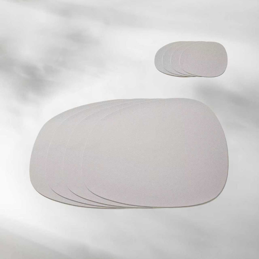 Contemporary Leather Placemats and Coasters 2.0