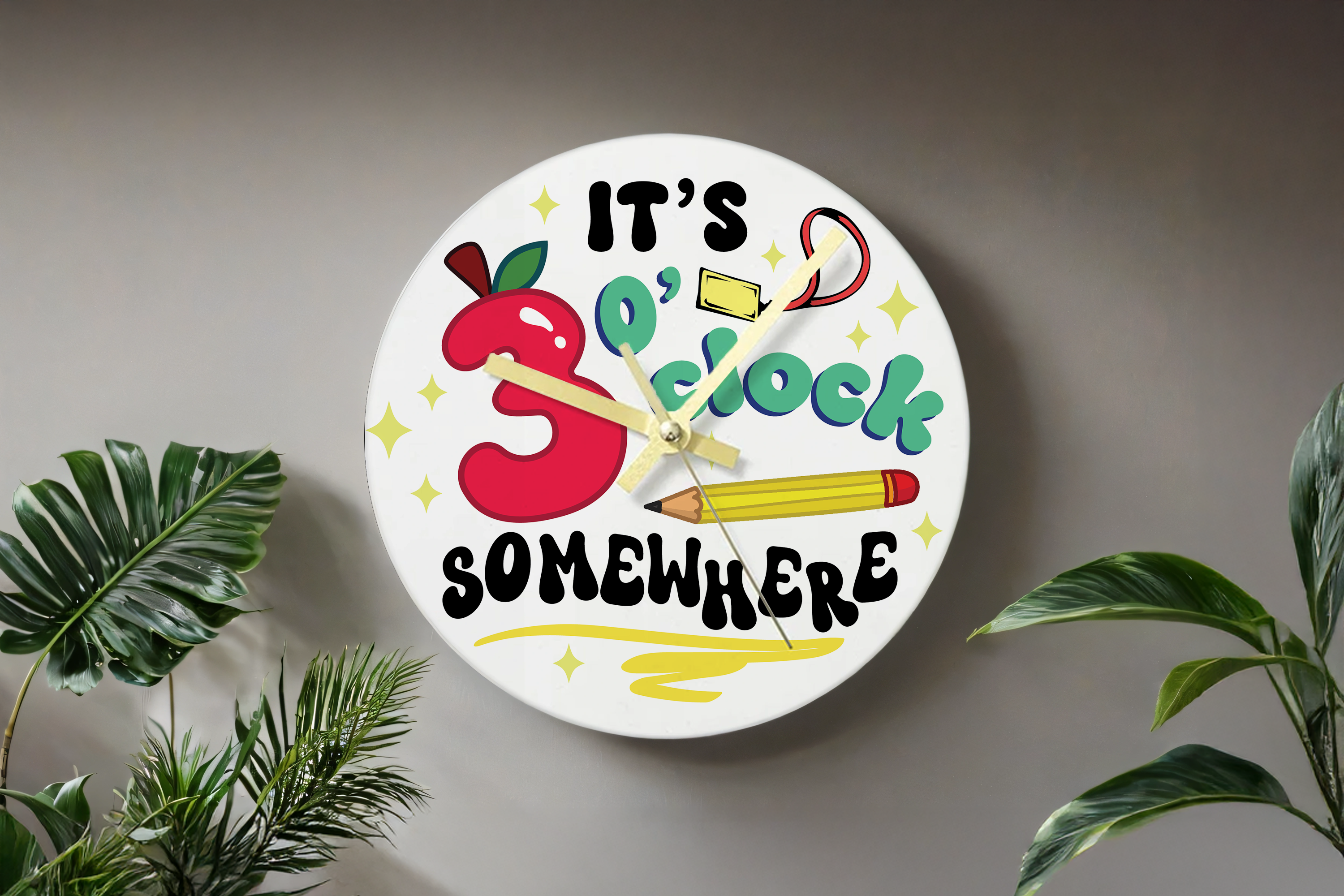 Digital Sublimation Designs - Classroom Clocks