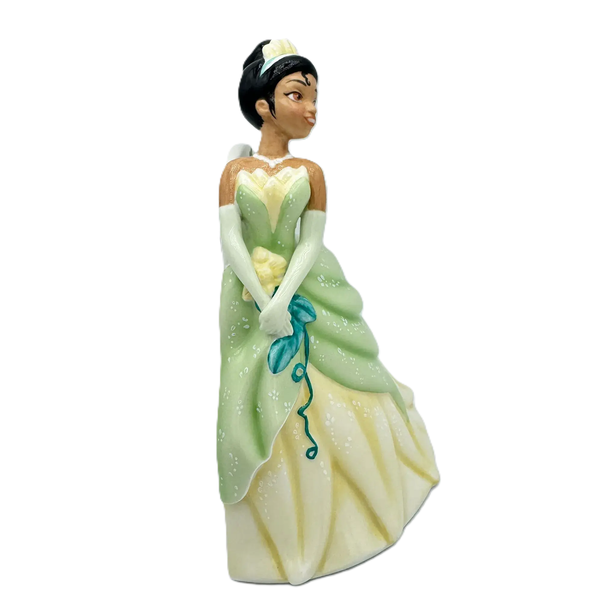 English Ladies Disney Princess & the Frog Tiana Flatback Figurine