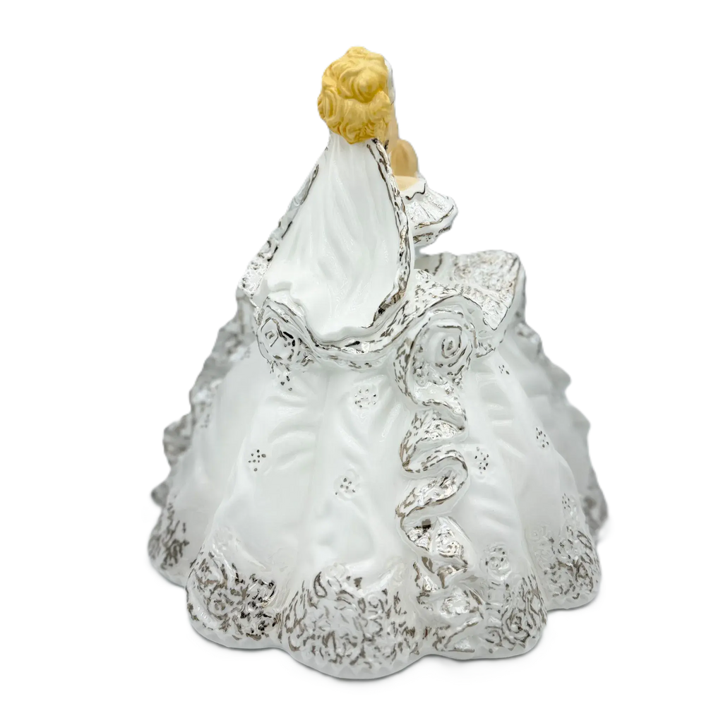 Wedding Gift Figurine Little Prayer Communion Figurine: Blonde Bone China