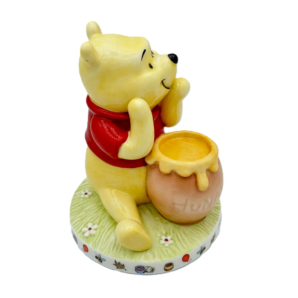 English Ladies Disney Winnie the Pooh "Time for Something Sweet" Figurine