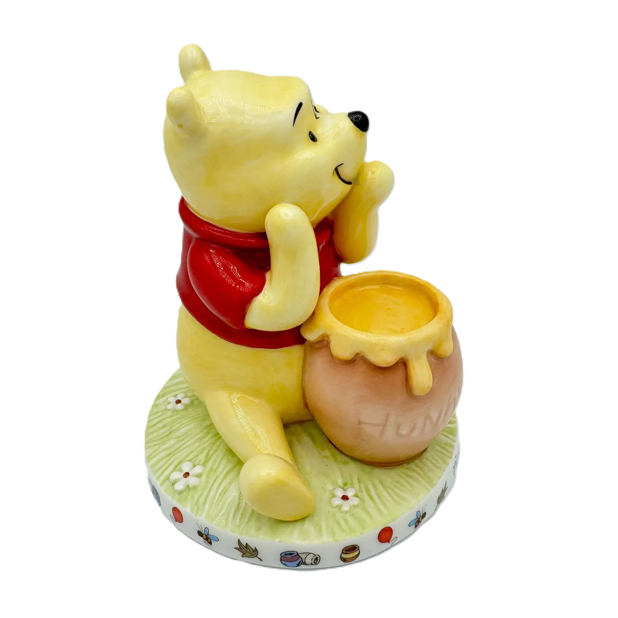 English Ladies Disney Winnie the Pooh "Time for Something Sweet" Figurine