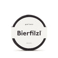 Charcoal: Bierfilzl Merino Wool Felt Round Coaster Solid 4 Pack